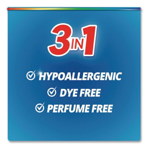 Purex Free and Clear Liquid HE Laundry Detergent, Unscented, 75 oz Bottle (2420006040EA)