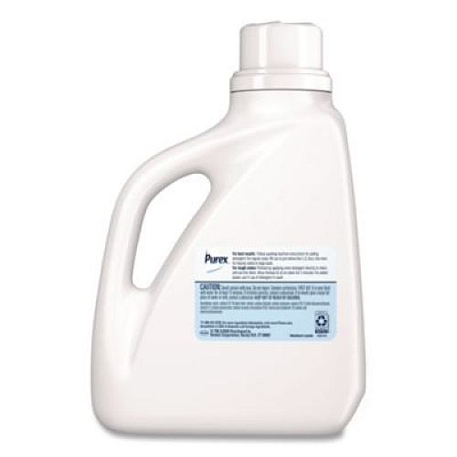 Purex Free and Clear Liquid HE Laundry Detergent, Unscented, 75 oz Bottle, 6/Carton (2420006040CT)