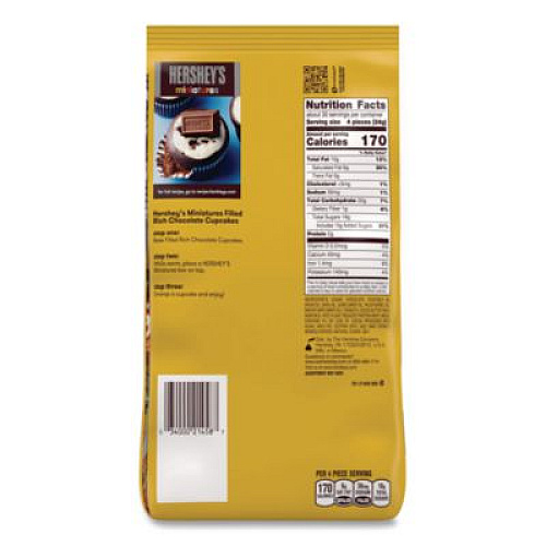 Hershey's Chocolate Miniatures Party Pack Assortment, 35.9 oz Bag, 2 Bags/Carton (24600403)