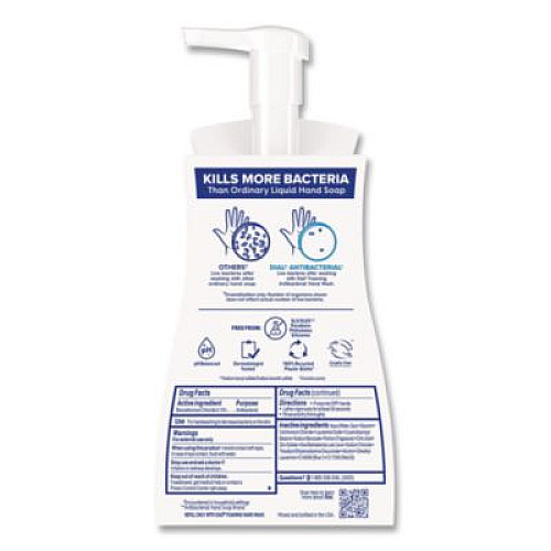 Dial Antibacterial Foaming Hand Wash Refill, Soothing White Tea Scent, 10 oz, 8/Carton (34733CT)