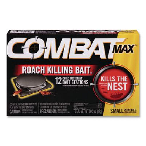 Combat Small Roach Bait, 12/Pack,  12 Packs/Carton (51910)