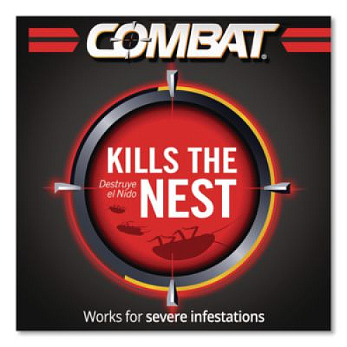 Combat Small Roach Bait, 12/Pack,  12 Packs/Carton (51910)