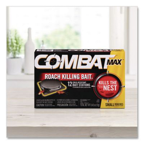 Combat Small Roach Bait, 12/Pack,  12 Packs/Carton (51910)