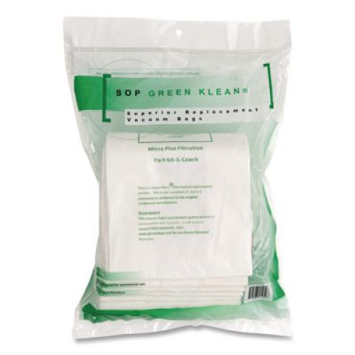 Green Klean GK-S-Coach Replacement Bag, 10 Bags/Pack, 10 Packs/Carton