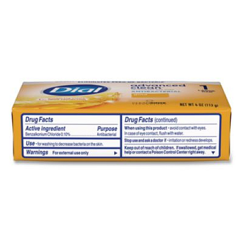 Deodorant Bar Soap, Iconic Dial Gold Fragrance, 4 oz, 36/Carton (92617)