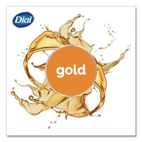 Deodorant Bar Soap, Iconic Dial Gold Fragrance, 4 oz, 36/Carton (92617)