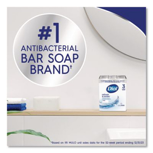 Deodorant Bar Soap, Iconic Dial Soap Scent, 4 oz, 36/Carton (92633)