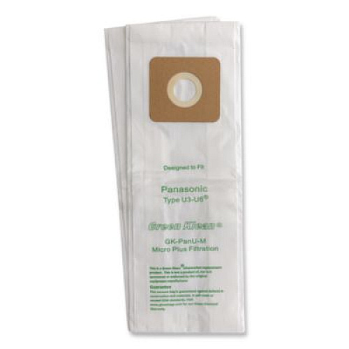 Green Klean GK-Pan UM Replacement Bag, 3 Bags/Pack, 12 Packs/Carton