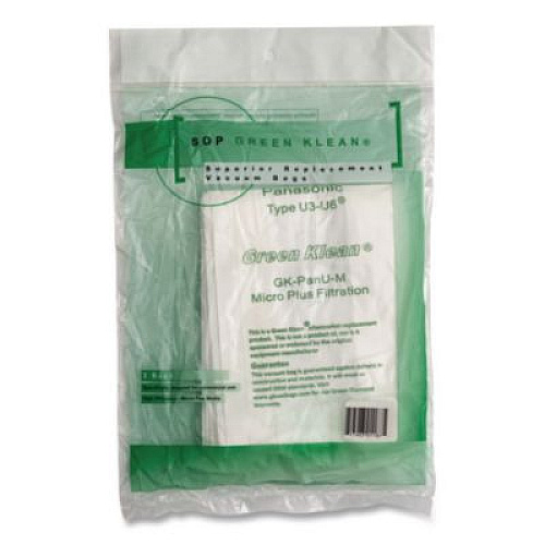 Green Klean GK-Pan UM Replacement Bag, 3 Bags/Pack, 12 Packs/Carton
