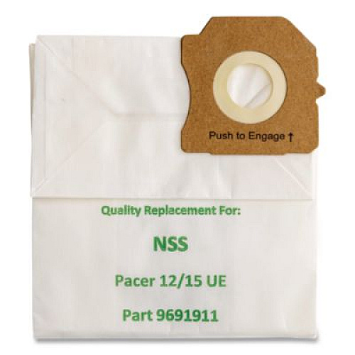 Green Klean GK-P12/15UE Replacement Bag, 10 Bags/Pack, 10 Packs/Carton (GKP1215UE)