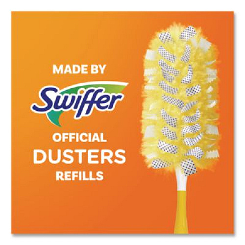 Swiffer Heavy Duty Dusters Starter Kit, Handle Extends to 3 ft, 1 Handle with 12 Duster Refills (77300)