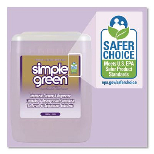 Simple Green Industrial Cleaner and Degreaser, Lavender Scent, 5 gal Pail (1600005)