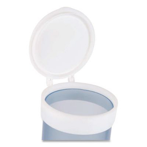 San Jamar Adjustable Frosted Water Cup Dispenser, For 4 oz to 10 oz Cups, Blue (C3165FBL)