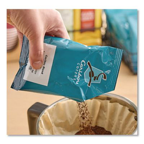 Caribou Coffee Caribou Blend Ground Coffee, 2.5 oz, 18/Carton (008710)