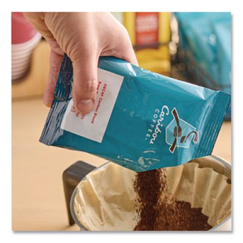 Caribou Coffee Decaf Caribou Blend Coffee Fractional Packs, 2.5 oz, 18/Carton (008715)