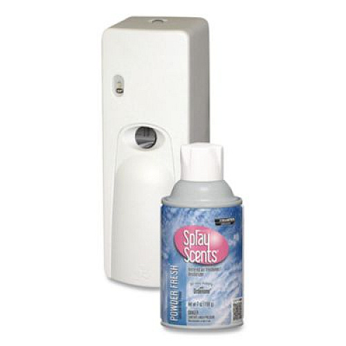 Chase Products Champion Sprayon SPRAYScents Metered Air Freshener Refill, Powder Fresh, 7 oz Aerosol Spray, 12/Carton (5185)