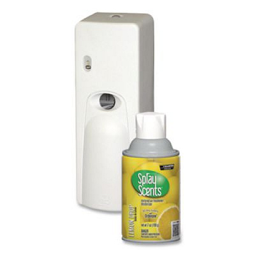 Chase Products Champion Sprayon SPRAYScents Metered Air Freshener Refill, Lemon, 7 oz Aerosol, Spray 12/Carton (5189)