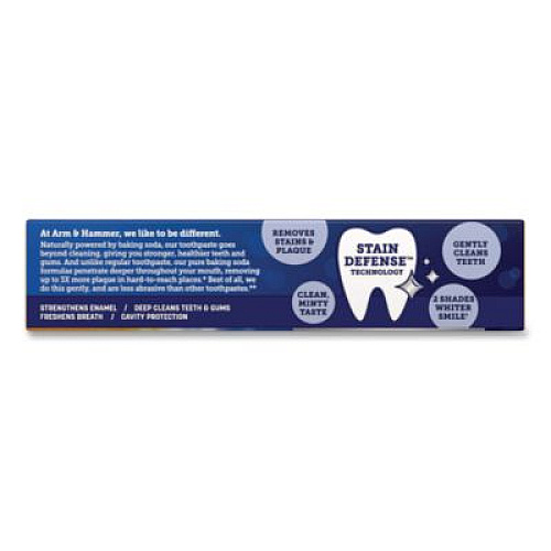 Arm & Hammer Advance White Toothpaste, Clean Mint, 0.9 oz Tube, 72/Carton (3320018600)