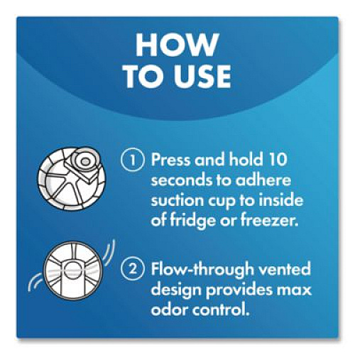 Arm & Hammer Fridge Fresh Baking Soda, Unscented, 5.5 oz, 8/Carton (3320001710)