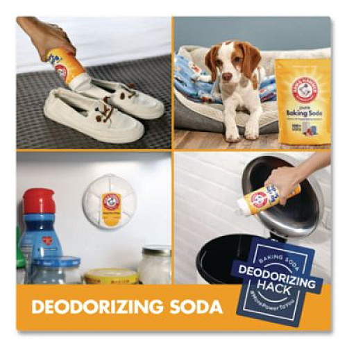 Arm & Hammer Fridge Fresh Baking Soda, Unscented, 5.5 oz, 8/Carton (3320001710)
