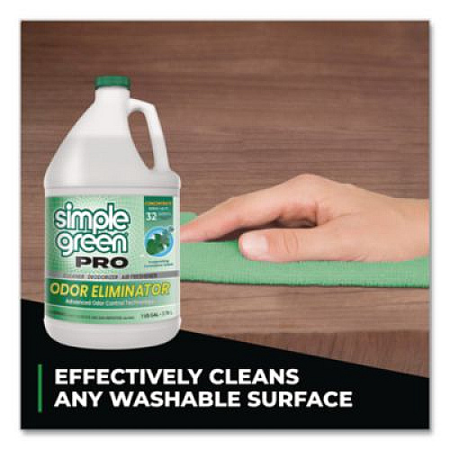 Simple Green Pro Odor Eliminator, Eucalyptus Scent, 1 gal Bottle, 6/Carton (4251128)