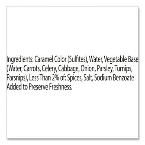 Kitchen Bouquet Browning and Seasoning Sauce, Savory, 1 gal, 4/Carton (05100CT)