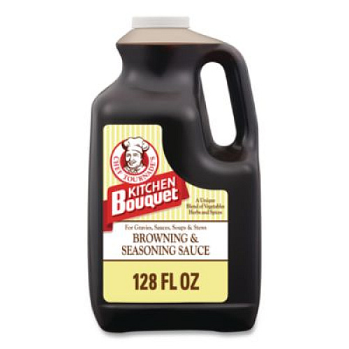 Kitchen Bouquet Browning and Seasoning Sauce, Savory, 1 gal, 4/Carton (05100CT)