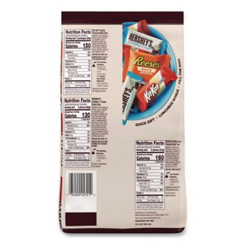 Hershey's All Time Greats White Snack Size Assortment, White Chocolate, 29.31 oz Bag (22002587)