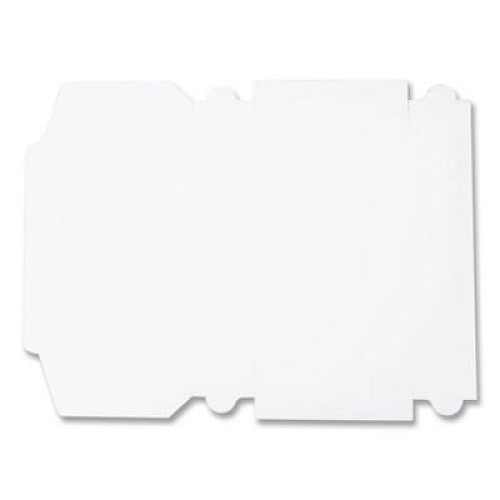 SCT White One-Piece Non-Window Bakery Boxes, 1/4-Sheet Cake Box, 14 x 10 x 4, White, Paper, 100/Carton (1025)