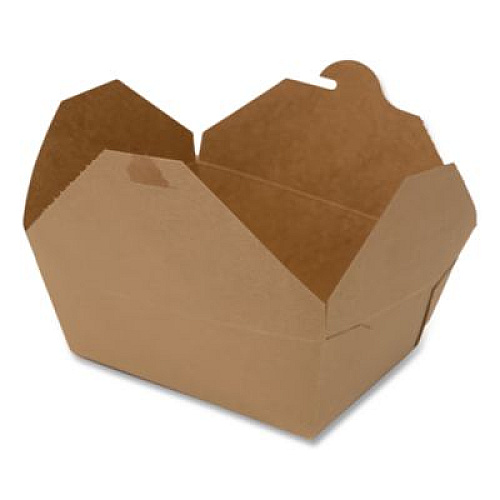 SCT ChampPak Carryout Boxes, #3, 7.75 x 5.5 x 2.5, Brown, Paper, 200/Carton (0733)