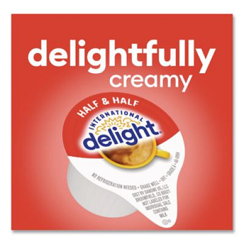 International Delight Coffee House Inspirations Half and Half, 0.38 oz Mini Cups, 180/Carton (102042)
