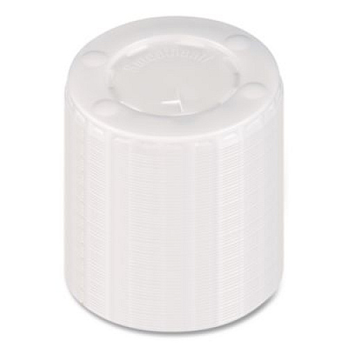 SOLO Straw-Slot Cold Cup Lids, Fits 10 oz Cold Cups, Plastic, Translucent, 2,000/Carton (L10BLN)