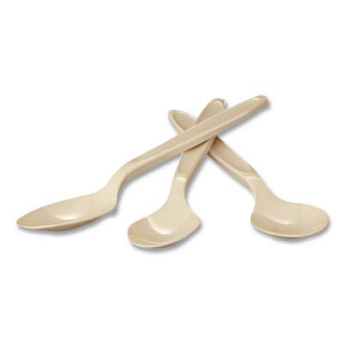 SOLO Reliance Mediumweight Cutlery, Spoon, Plastic, Champagne, 1,000/Carton (RSAT)