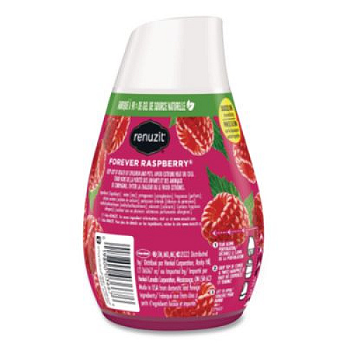 Renuzit Adjustables Air Freshener, Forever Raspberry, 7 oz Solid, 12/Carton (43111CT)