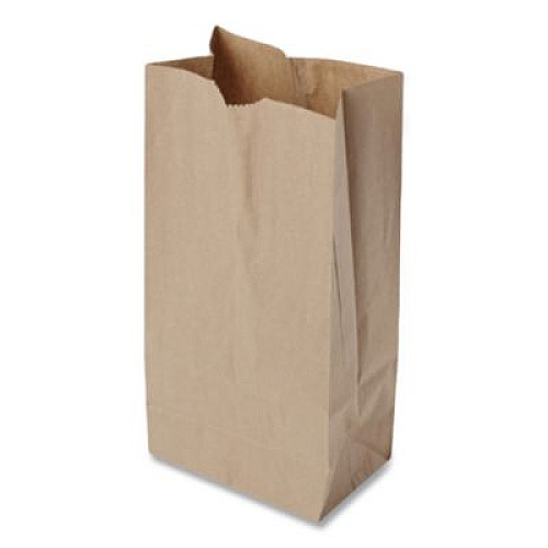 General Standard Paper Lunch Bags, 5.13" x 3.13" x 10.38", Natural Kraft, 1,200/Carton (LB24LAJ)