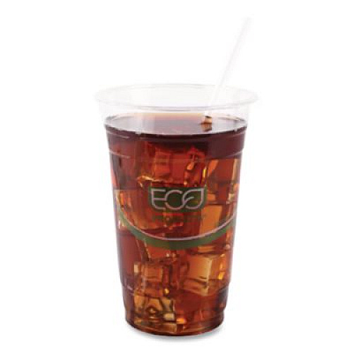 Eco-Products Jumbo Wrapped Paper Straw, 7.75", 6 mm Diameter, White, 3,000/Carton (EPSTP76WHT)