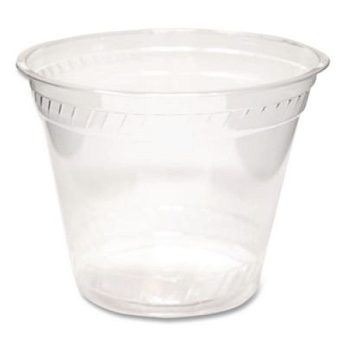 Fabri-Kal Greenware Cold Drink Cups, Old-Fashioned Cup, 9 oz, Sugarcane, Clear, 50/Sleeve, 20 Sleeves/Carton (GC9OF)