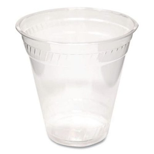 Fabri-Kal Kal-Clear PET Cold Drink Cups, Squat, 12 oz to 14 oz, Plastic, Clear, 50/Sleeve, 20 Sleeves/Carton (KC1214)