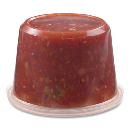 Fabri-Kal PolyPro Microwavable Deli Container Lids, Clear, Plastic, 500/Carton (PPLID)