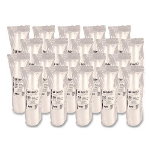 Fabri-Kal RK Ribbed Cold Drink Cups, 16 oz, Plastic, Translucent, 50/Sleeve, 20 Sleeves/Carton (RK16)