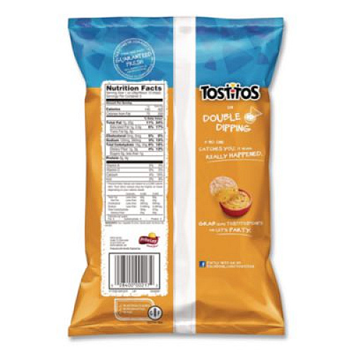 Tostitos Tortilla Chips Crispy Rounds, 3 oz Bag, 28/Carton (20871)