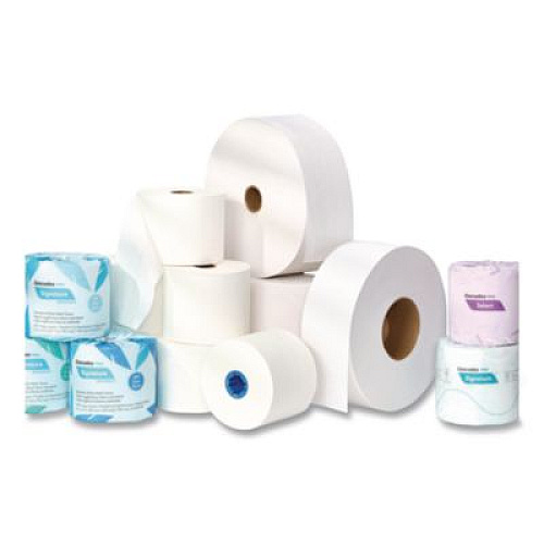 Cascades PRO Select Standard Bath Tissue, Septic Safe, 2-Ply, White, 4 x 3.19, 500 Sheets/Roll, 96 Rolls/Carton (B040)