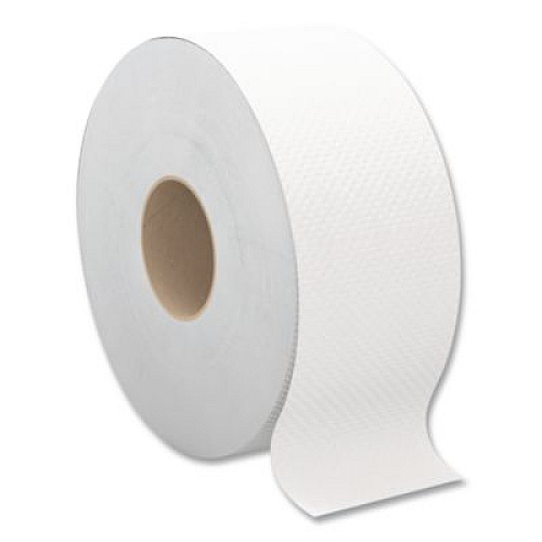 Cascades PRO Select Jumbo Bath Tissue, Septic Safe, 1-Ply, 3.3" x 2,000 ft, White, 12 Rolls/Carton (B212)