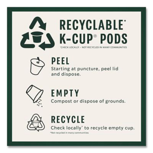 Starbucks Pike Place Coffee K-Cups Pack, 24/Box (011111156)