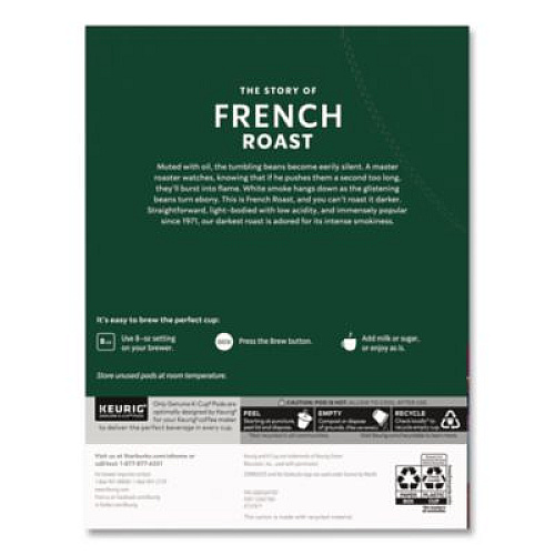 Starbucks French Roast K-Cups, 24/Box (011111158)