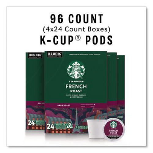 Starbucks French Roast K-Cups, 96/Carton (011111158CT)