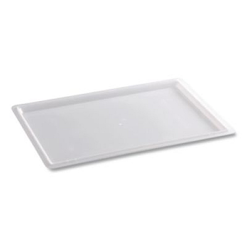 Rubbermaid Commercial Food/Tote Box Lids, 26 x 18, White, Plastic (3502WHI)