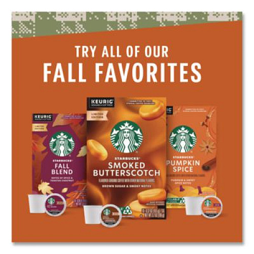 Starbucks Pumpkin Spice Coffee K-Cup, 22/Box (12412028)