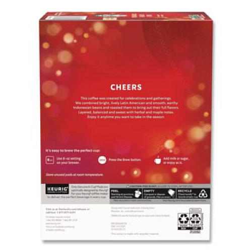Starbucks Holiday Blend K-Cup, 22/Box (12412029)
