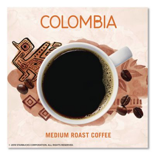 Starbucks VIA Ready Brew Coffee, Colombia, 1.4 oz Packet, 8/Pack (12407839)